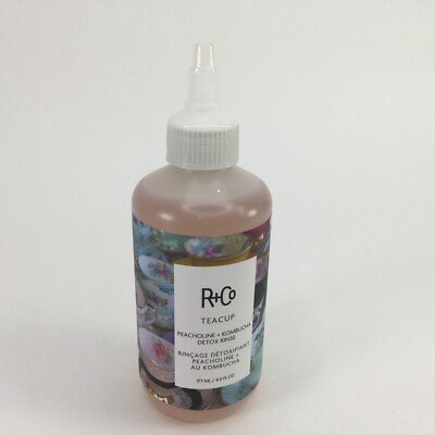 R + Co Teacup Peacholine Kambucha Detox Rinse 6 oz.