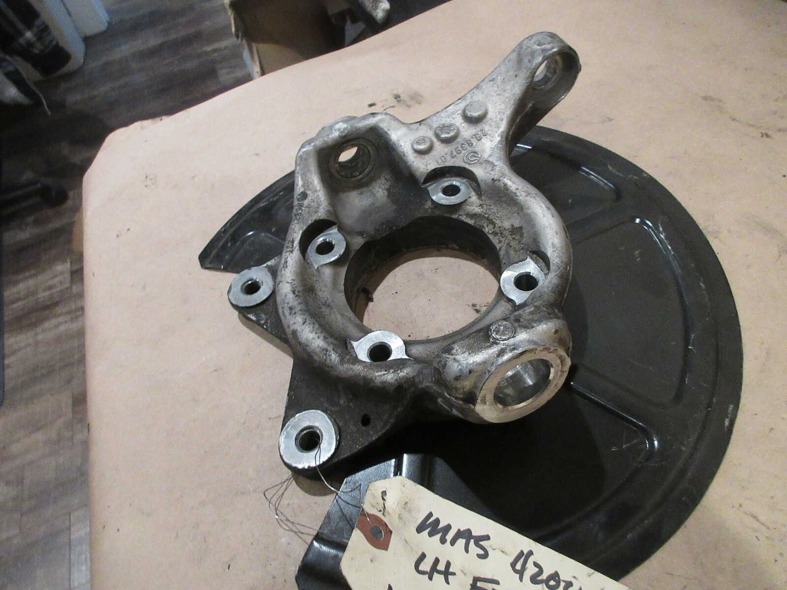 Maserati Coupe - LH Front Hub Holder With Shield # 197764 