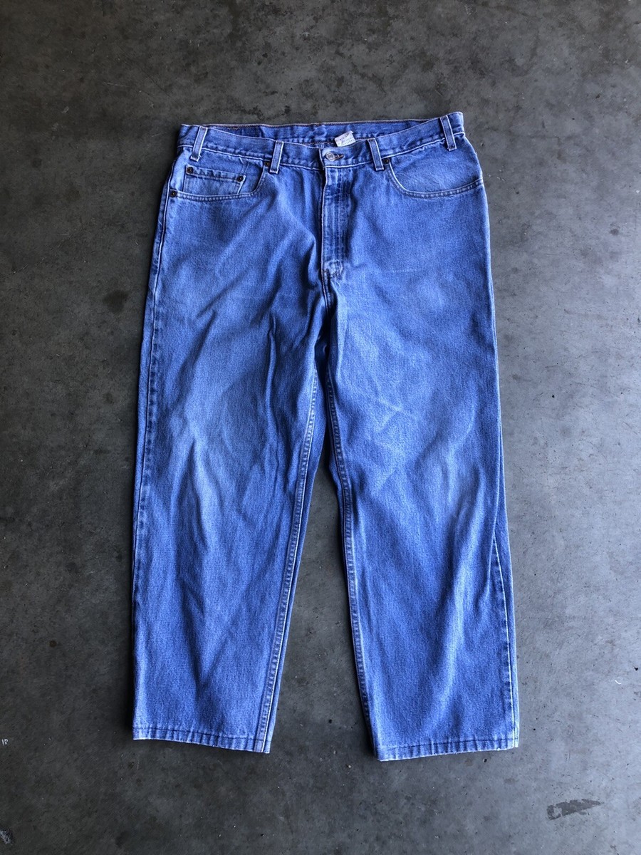 Vintage Levi's 550 Relaxed Fit Denim Jeans sz 38 x 30 (36