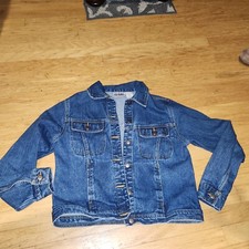 Vintage 90s Bill Blass Medium Wash Denim Trucker Jacket Women's Size S