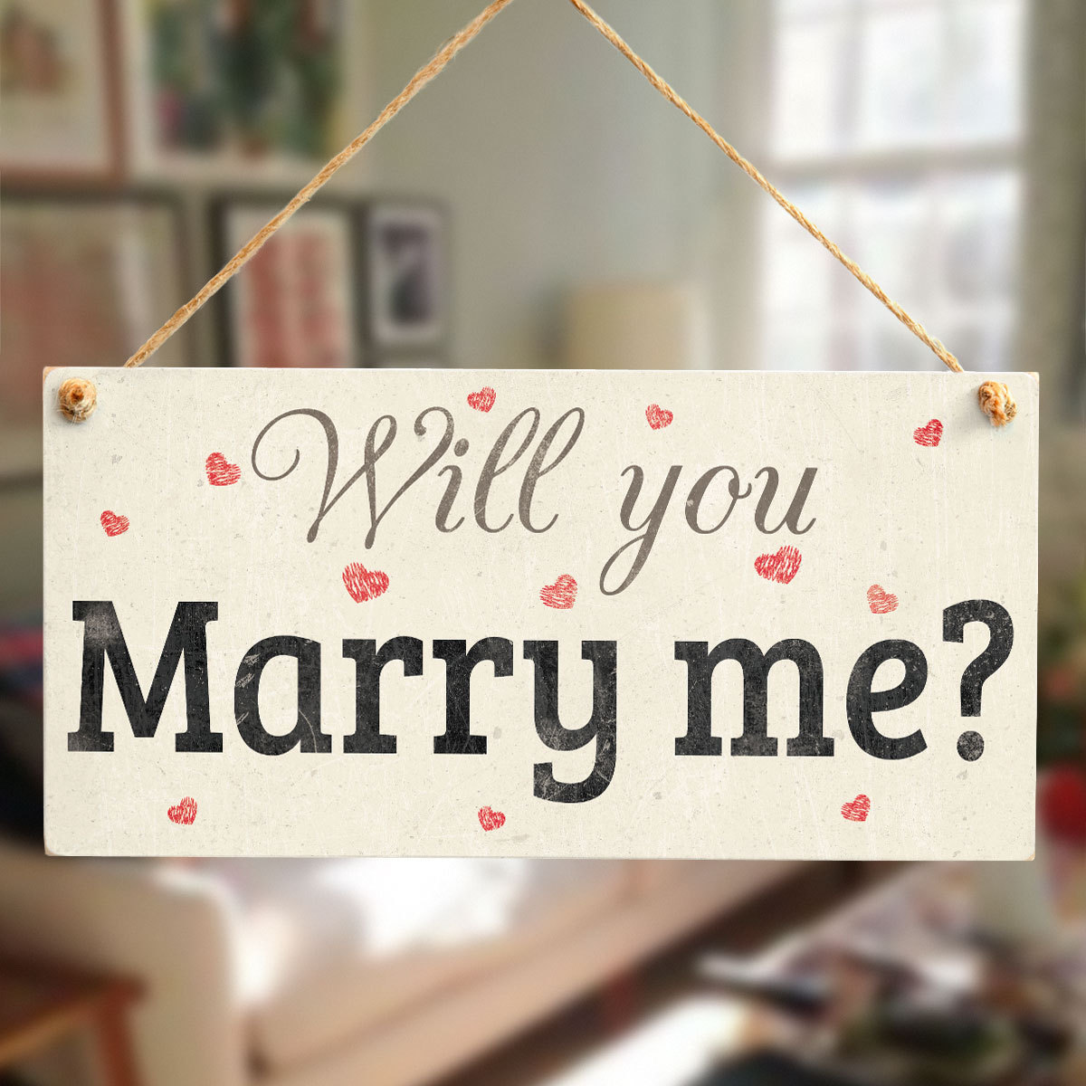Will You Marry Me Sign