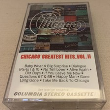 Chicago s Greatest Hits, Vol. II Cassette Tape 1981