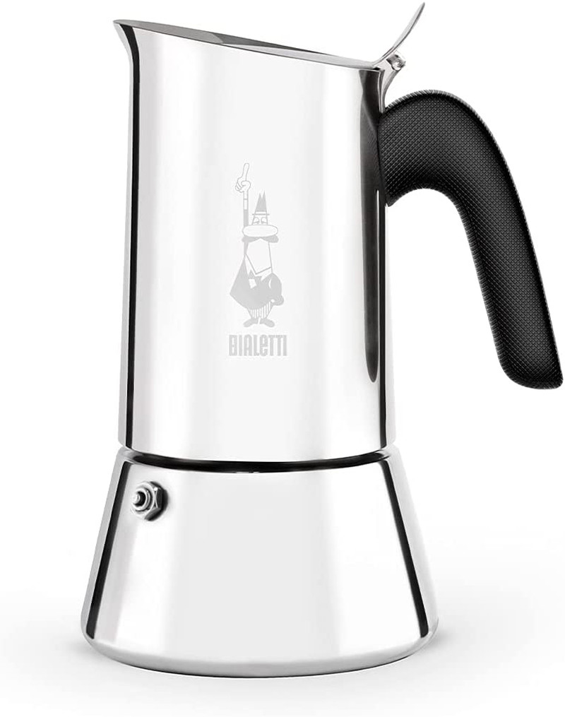 Cafetière italienne induction Bialetti New Venus machine café filtre inox 6 tasses
