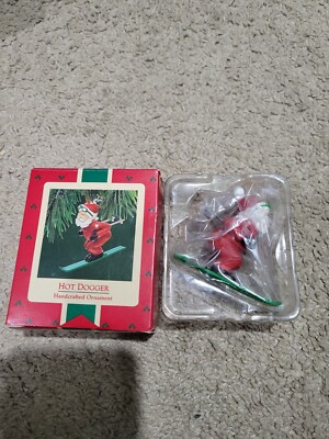 Hallmark Keepsake Ornament Hot Dogger 1987 - NEW