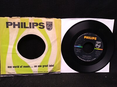 Paul & Paula Young Lovers / Ba-Hey-Be 45 RPM Philips records 40096 1963