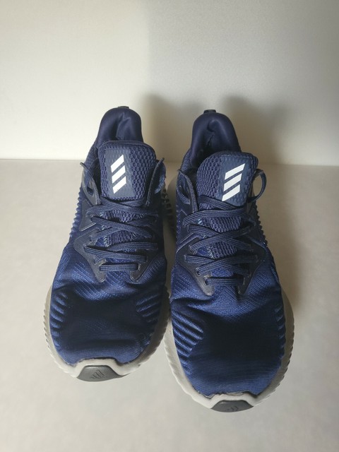 The adidas AlphaBounce In Navy And White • KicksOnFire.com