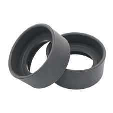 2Pcs Eye Cups Foldable Rubber Eye Guards Caps For 34-38mm Microscope Eyepiece US