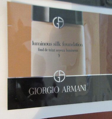 giorgio armani luminous silk foundation 10 day trial