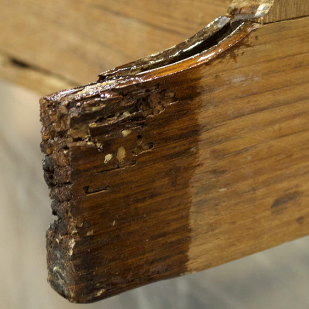 Clear Epoxy Wood Sealer Stabilizer, Rot Repair (Quart