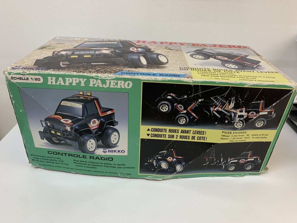 Nikko Rollet Mitsubishi Happy Pajero Crazy Mini Rc Car No Taiyo