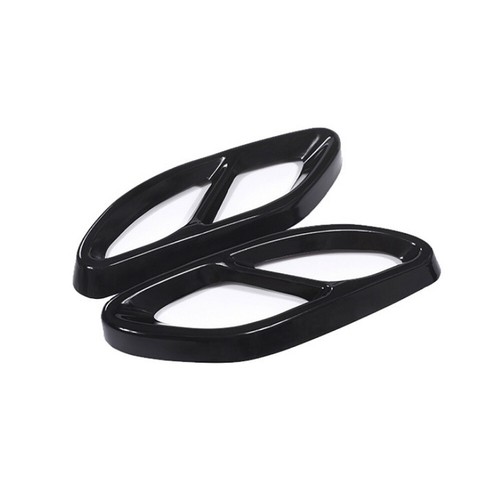 For Benz A B C E CLA GLC GLE GLS Class W205 16-19 Exhaust Muffler Tail Pipe Trim - Picture 2 of 12