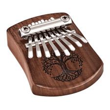 Meinl Sonic Energy Mini Kalimba C Major 8-Note Tree Of Life Symbol