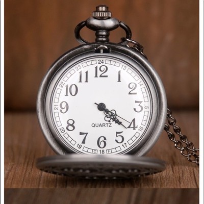 Octopus Quartz Pocket Watch Pewter tone | eBay display picture 3