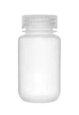 Eisco Labs 125ml Reagent Bottle, Wide Mouth with Screw Cap - Polypropylene