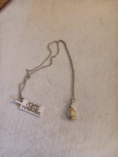 Alwand Vahan Sterlingsilber & 14K Gelbgold Opal & Diamant Halskette - Bild 3 von 10