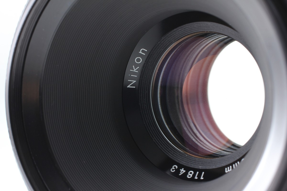 NIKON NIKKOR-Q 105mm F3.5 ブロニカ用 Nikon NIKKOR-Q 105mm F3.5 lens for Bronica S S2 S2a EC