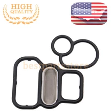FOR Honda Upper Lower VTEC Solenoid Gaskets 2PCS 36172-P08-015 15825-P2M-005 New