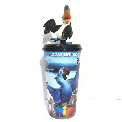 Rio The Movie 2011 Cinemas Theatres Rafael Toucan Bird Cup Topper
