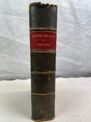 Lectures pour tous. 2me  Anne Octobre 1899 - Septembre 1900.