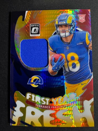 2025 Donruss Optic Terrance Ferguson Blue Hyper (RAW)