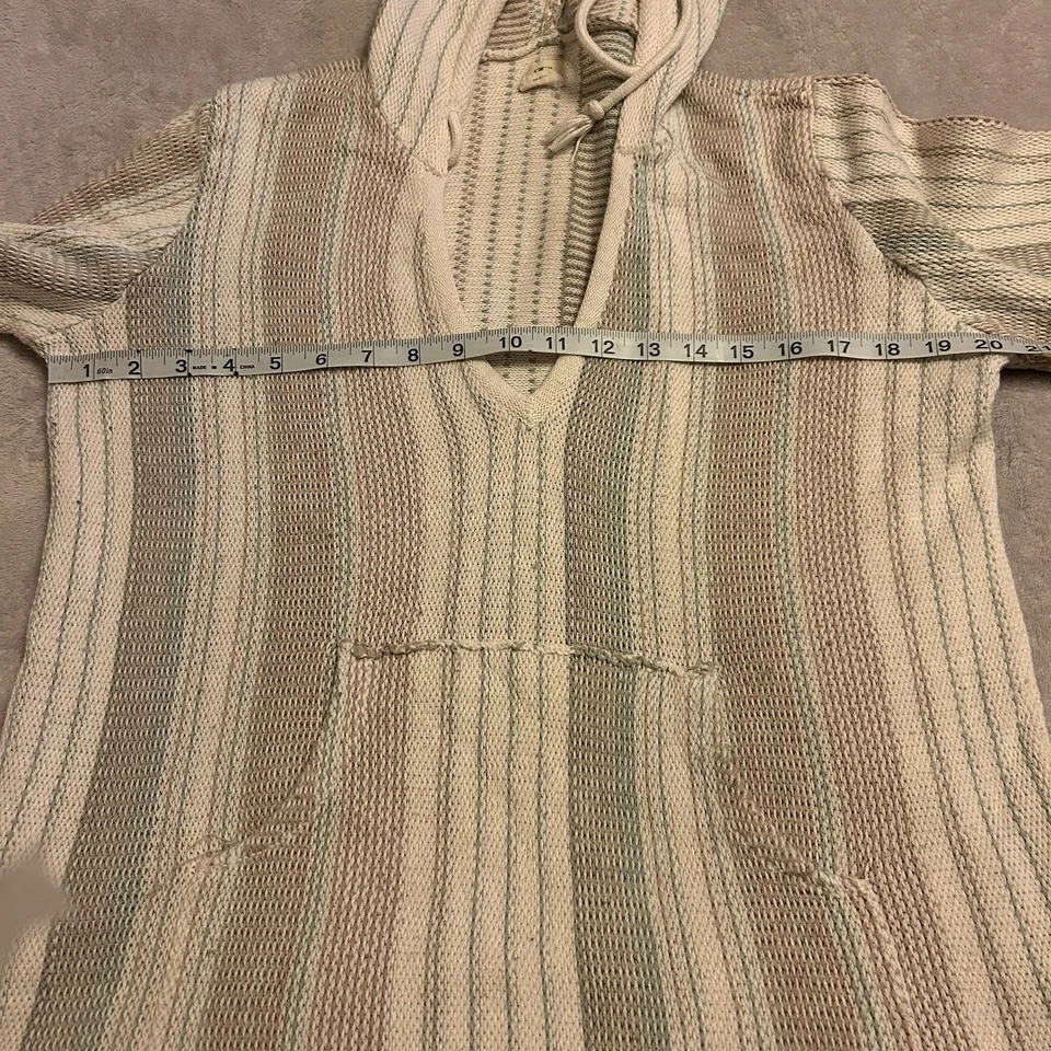 Suéter a rayas con capucha O Neill Junior Bonfire para mujer XL Foto 3 de 4