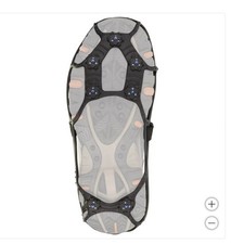 Snow Trax Yaktrax Shoe Foot Traction Snow Ice Shoe Tungsten, Pick Size, Open Box