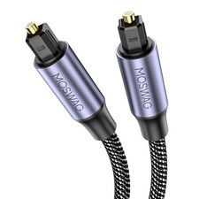 Toslink Audio Cable, 3FT/1M Optical Male to Male Cable, Digital Optical Cable...