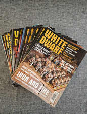 22 x White Dwarf Magazines Games Workshop Warhammer 40,000 Hobby Book Bundle