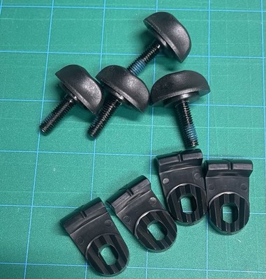Liquid Force IPX M6 Thumbscrew Binding Kit w/Locks