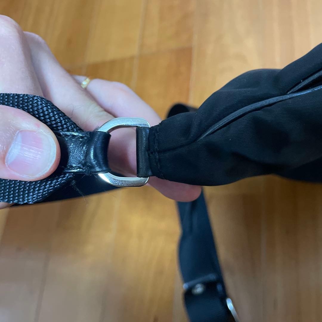 PRADA Shoulder Bag Crossbody BT0332 Black thumbnail 9