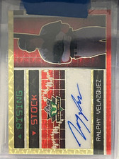 Marketplace image: #1/1 RALPHY VELAZQUEZ AUTO VALIANT RISING STOCK SUPERFRACTOR RED FLOOD GOLD RARE