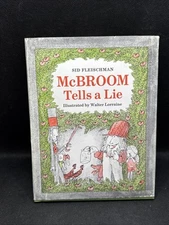 Signed 1st Ed. McBroom Tells a Lie Sid Fleischman Walter Lorraine HC DJ 1976