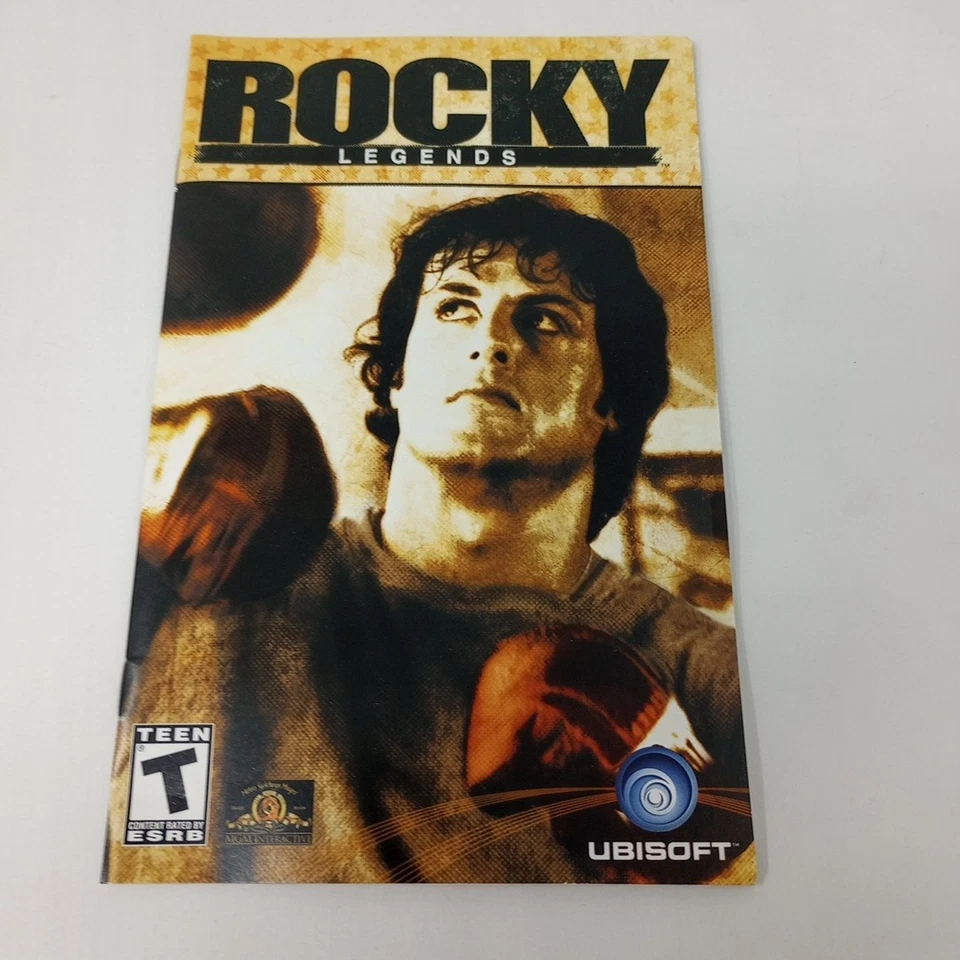 Rocky Legends (Playstation 2) PS2 Disc, Case, & Manual - Image 4 of 4