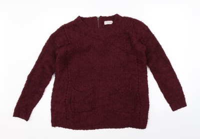 Marks & Spencer Damen Lila Pullover Pulli Größe 8