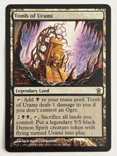 MTG Tomb of Urami - Saviors of Kamigawa #165/165  LP/NM