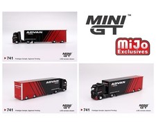 Mini GT 1:64 Mercedes-Benz Actros w/ Racing Transporter “ADVAN” MGT00741-L