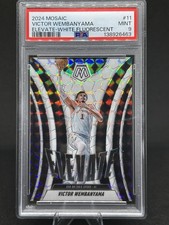 victor wembanyama 2024 Mosaic Elevate White Fluorescent #11 /30