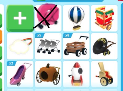 Stroller Bundle adopt Me