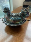 hen on a nest xl large fenton