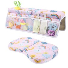 Bath Kneeler And Elbow Rest Pad Set 1.6 Inch Thick Bathtub Mat Cushion Tub
