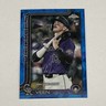 2025 Topps Chrome Update Sapphire Zac Veen RC Rookie #USC186 Rockies