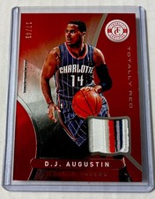 2012-13 Totally Certified - Mem Relic D.J. Augustin #145 Totally Red Prime /49