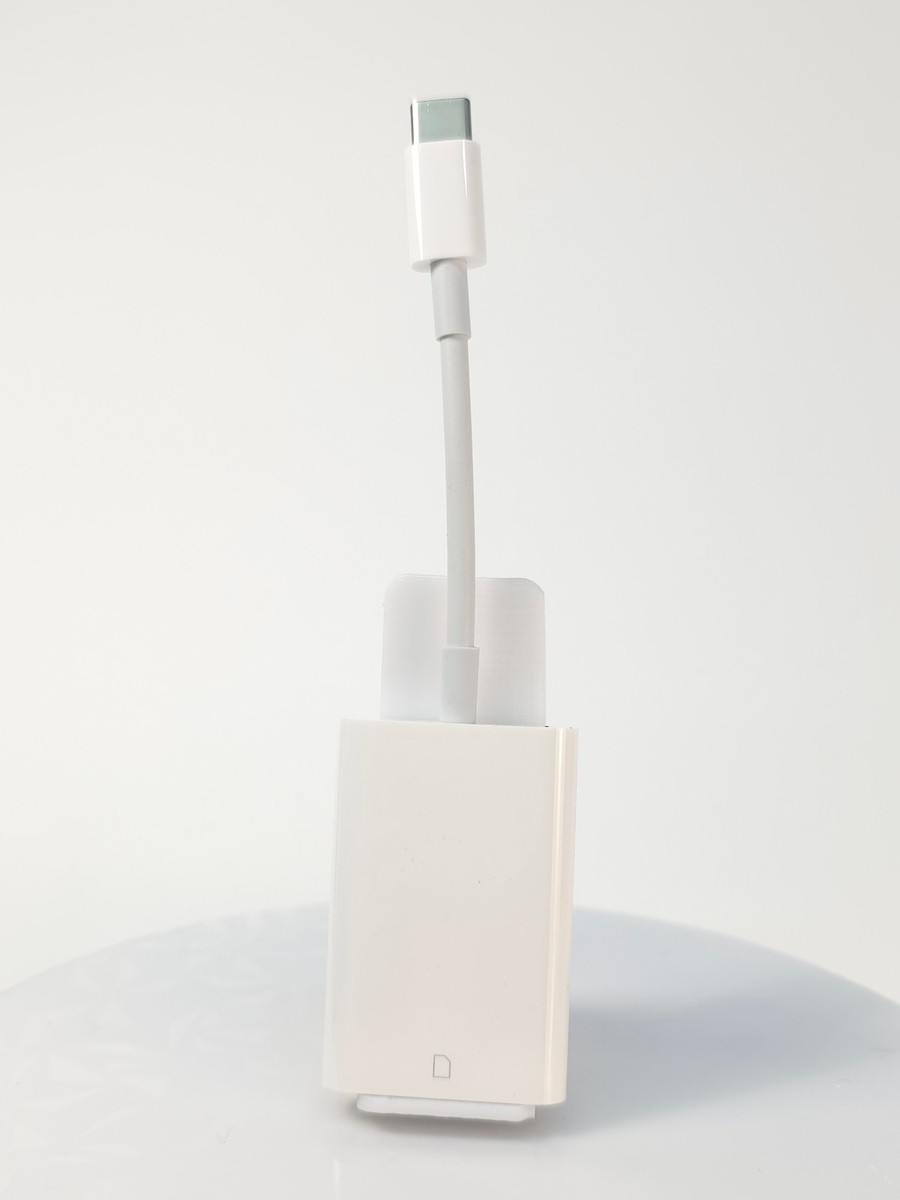 Original OEM Apple USB-C to SD Card Reader MUFG2AM/A White