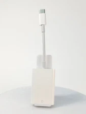 Original OEM Apple USB-C to SD Card Reader MUFG2AM/A - White - Used