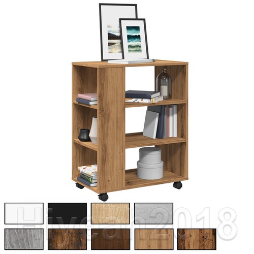 Rollcontainer Rollschrank Büroschrank Bürocontainer Aktenschrank 60x35x75cm - Bild 1 von 97