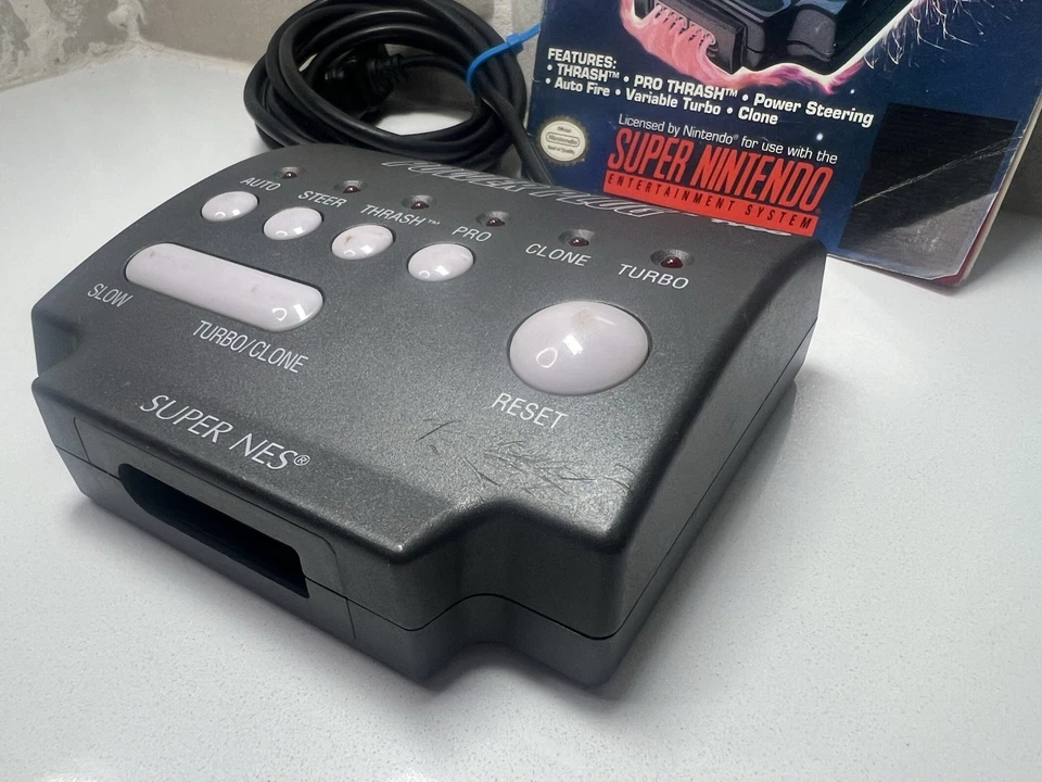 Super Nintendo TYCO Power Plug  SNES - W/ Manual - Image 3 of 4