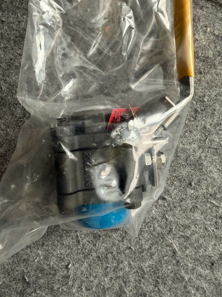 (5) Промышленный шаровой клапан Warren 1/2 дюйма черный 356FRG WCB углеродистая сталь 2000 WOG - Изображение 2 из 4