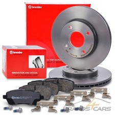 BREMBO COATED BREMSSCHEIBEN Ø258+BELÄGE VORNE FÜR FORD FIESTA 6 1.0-1.6 AB BJ 08