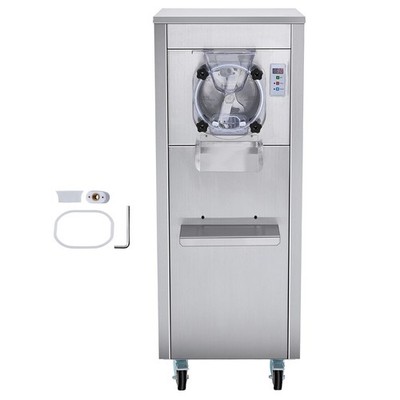Uimoso Commercial Soft Serve Ice Cream Maker, 18 L/H Capacity, Single Flavor