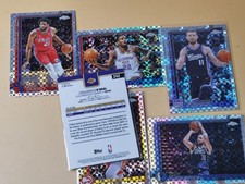 (6)LOT- 2025-26 Topps Chrome Basketball X-Fractor FOR BLUE X-fractor-2